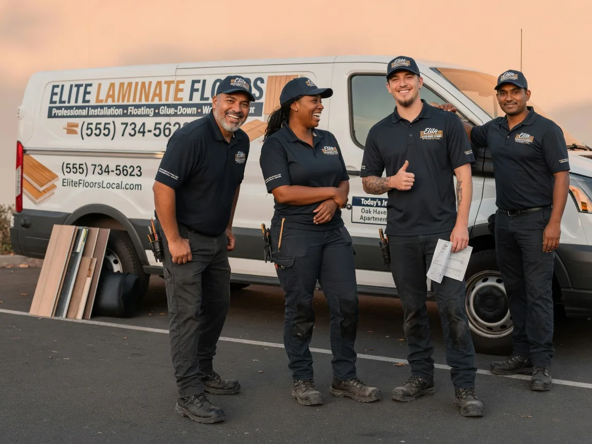 Laminate flooring installation company in Maple City, MI